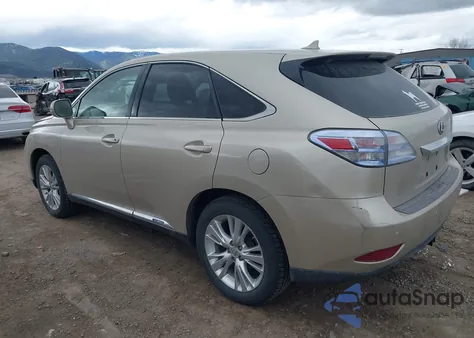 2011 Lexus Rx 450H z USA, uszkodzony, nr VIN JTJZB1BA8B2005948